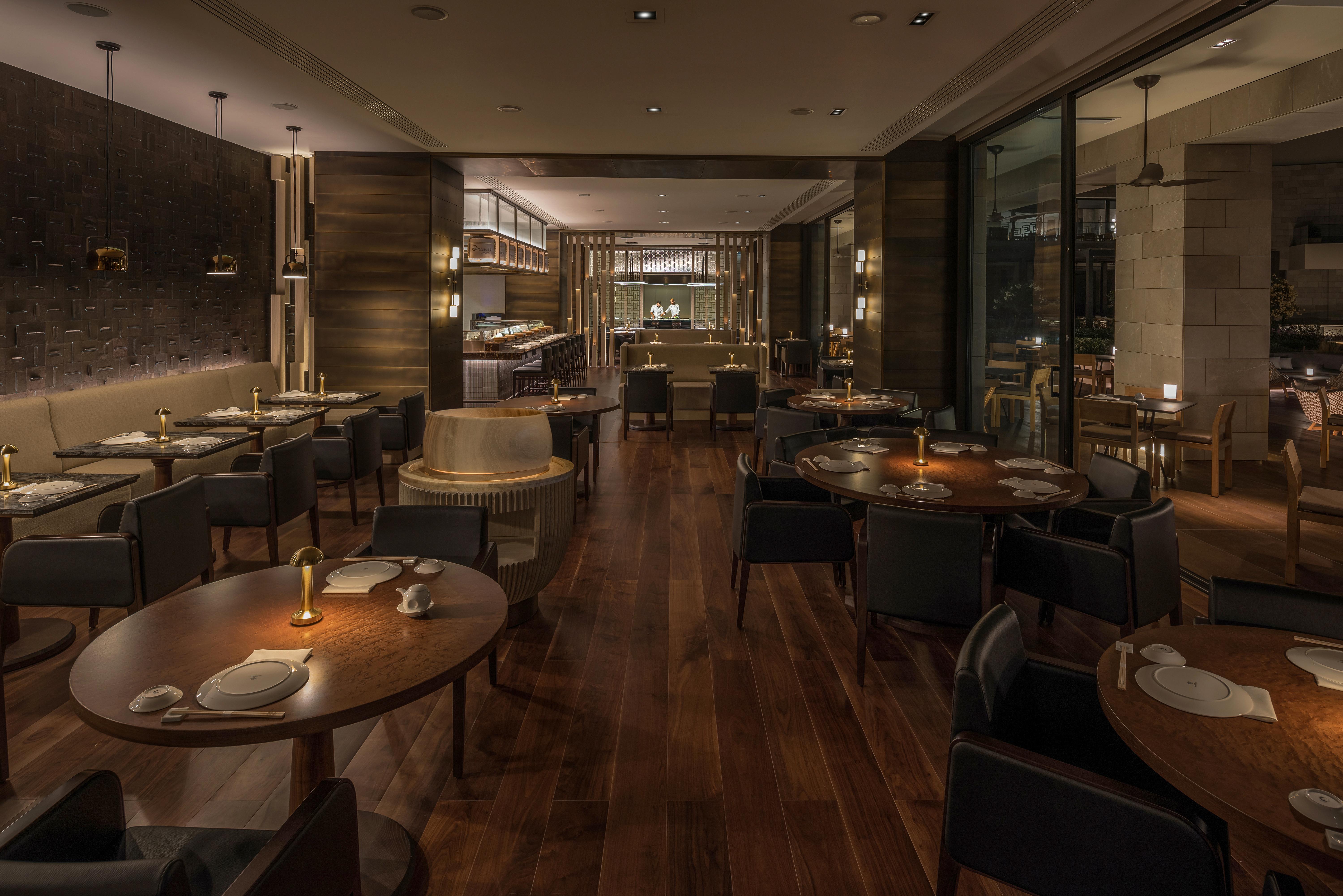 아마라 시 유얼 온리 뷰 레메소스 외부 사진 The interior of the restaurant