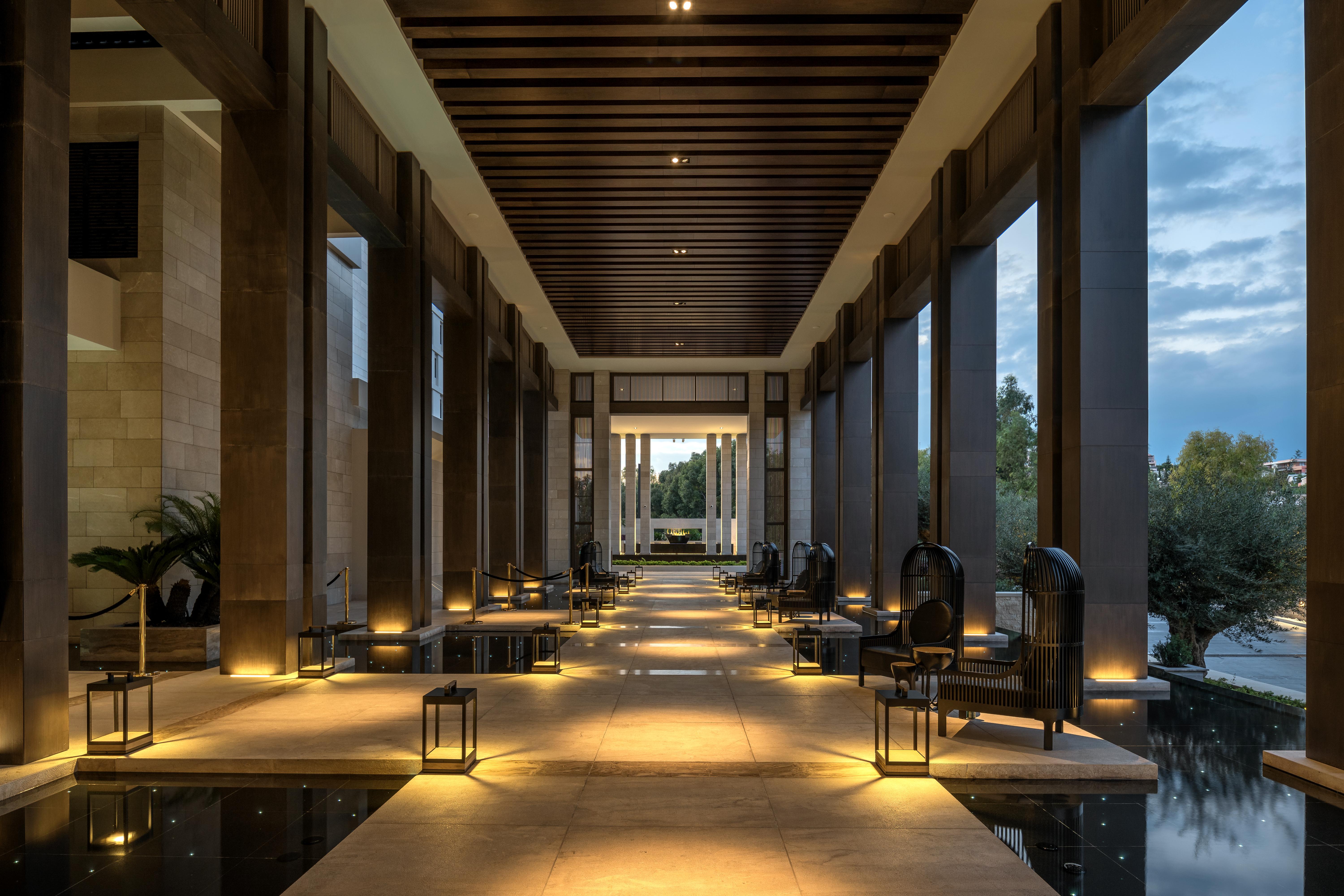 아마라 시 유얼 온리 뷰 레메소스 외부 사진 The lobby of the hotel